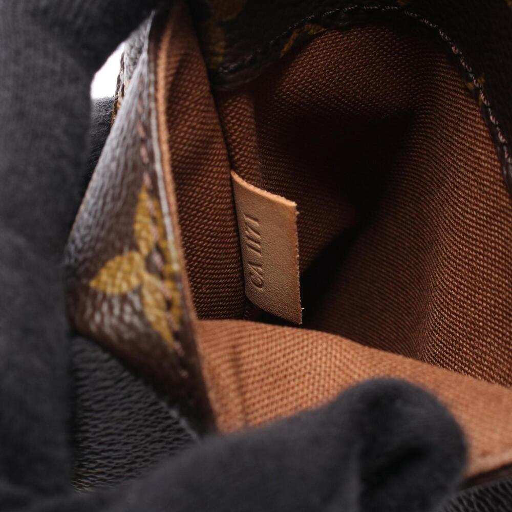 LOUIS VUITTON Brown Monogram Leather Pochette Fanny Pack - Picture 5 of 10
